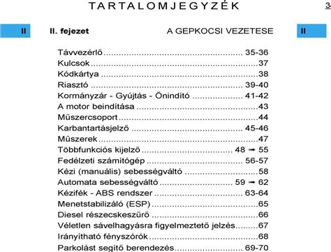 A Citroen C4 Picasso Kézikönyv Használata Magyarországon