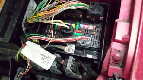 Citroen C4 Washer Fuse