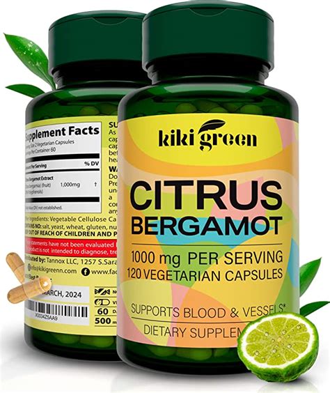 citrus bergamot and cholesterol