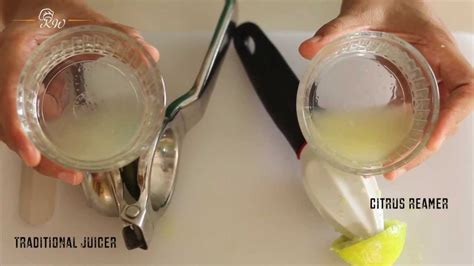 Citrus Reamer Vs Squeezer