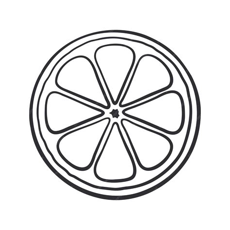 Citrus Slice Clipart