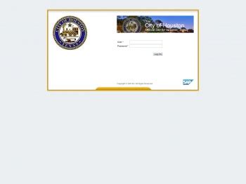 city of houston employee self service login Official Login Page [100