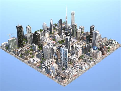 city 3d model free