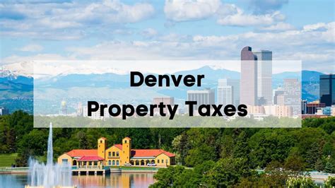 city and county of denver property tax