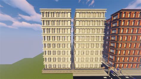 city buildings minecraft schematic