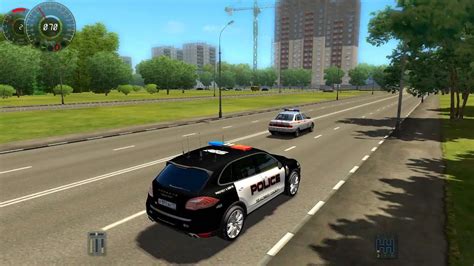 city car driving police mod
