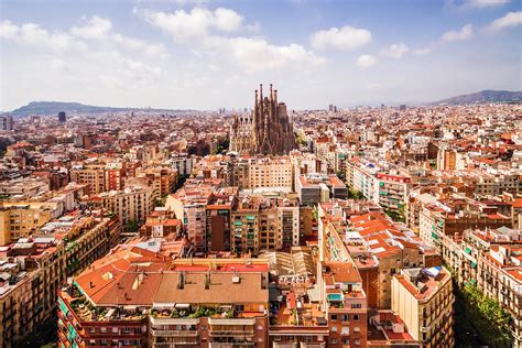 city centre in barcelona spain