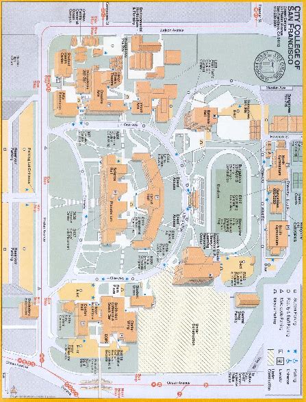 city college sf map