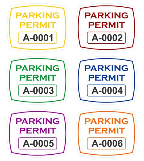 city hall parking permit