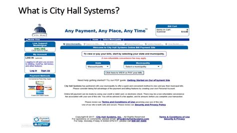 city hall systems company