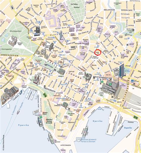 city map of oslo
