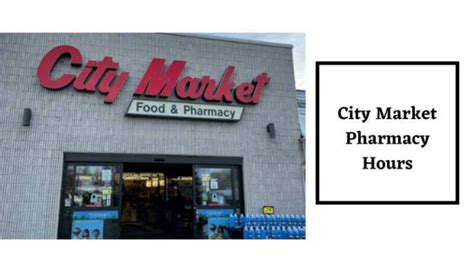 city market montrose co pharmacy hours