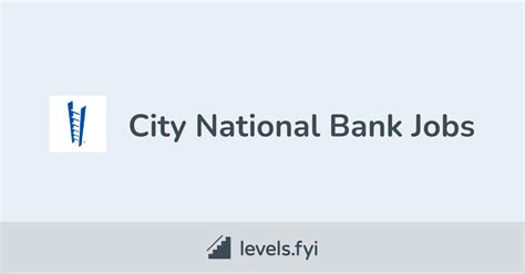 city national bank job openings