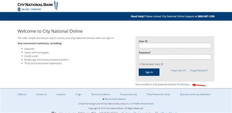 city national bank online banking atlanta