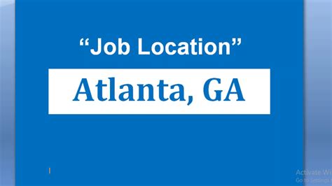 city of atlanta jobs website