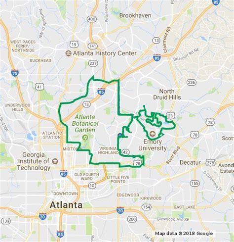 city of atlanta map boundary