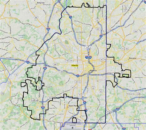 city of atlanta tax parcel map