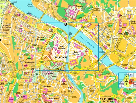 city of bayonne map