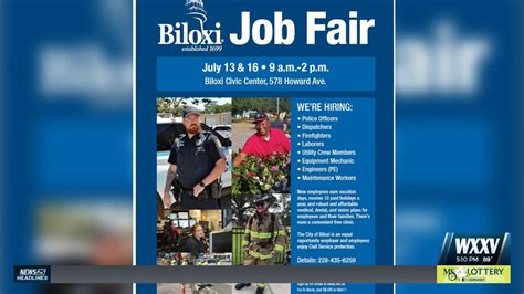 city of biloxi job fair