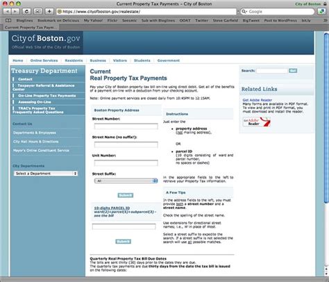 city of boston real estate tax assessment