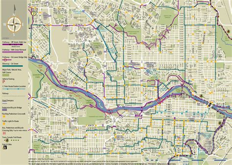 city of calgary bike paths