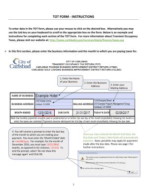 city of carlsbad tot form