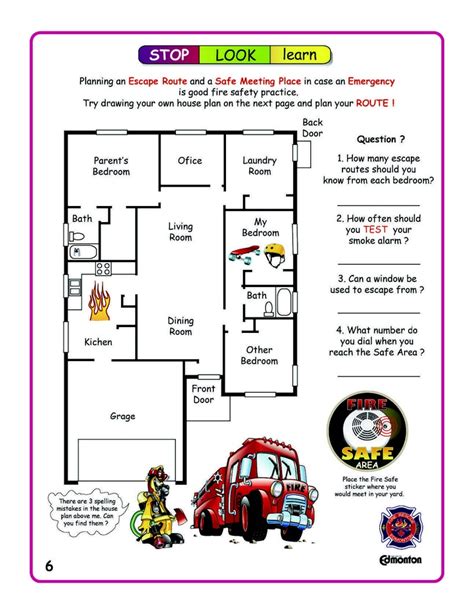 city of edmonton fire safety plan