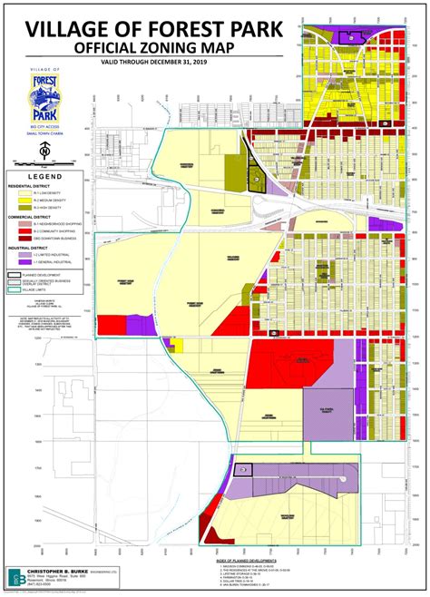 city of forest park ohio zoning map