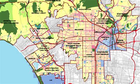 city of los angeles zoning maps