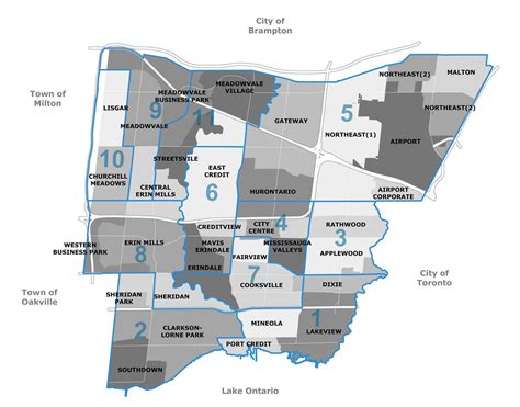 city of mississauga departments