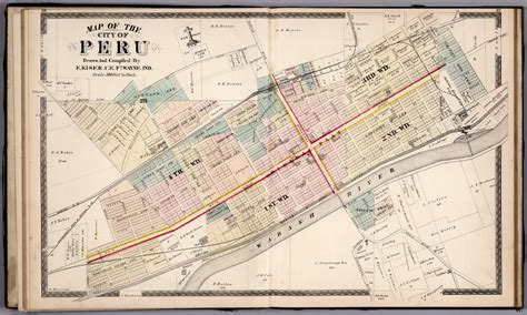 city of peru indiana map