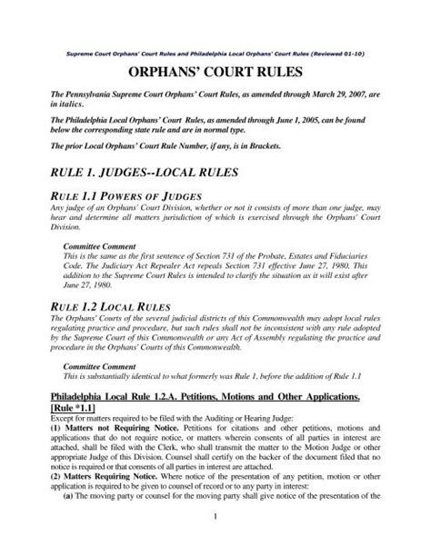 city of philadelphia orphan court services