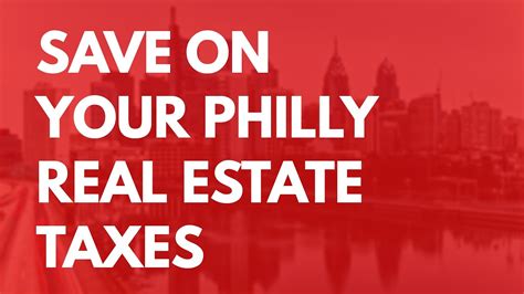 city of philadelphia real estate taxes