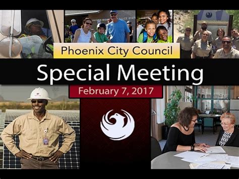 city of phoenix city council meeting live