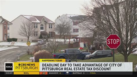 city of pittsburgh real estate taxes