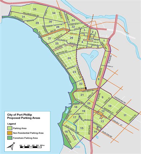 city of port phillip map