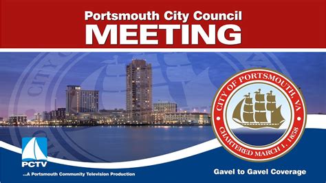 city of portsmouth va council meeting