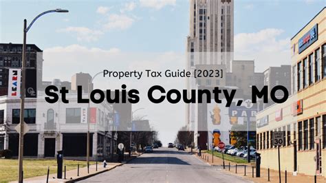 city of saint louis property tax search