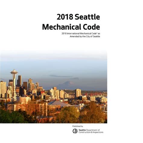 City Of Seattle Mechanical Code