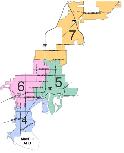 city of tampa city council districts