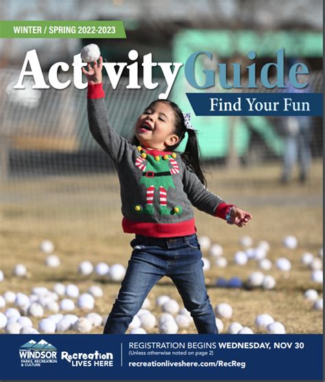 city of windsor activity guide 2023