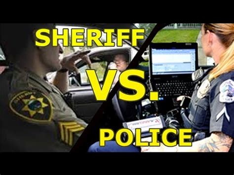 city police vs county sheriff