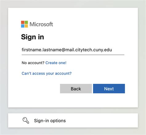 city tech student email login