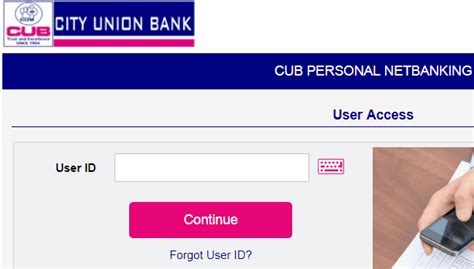 city union bank corporate login