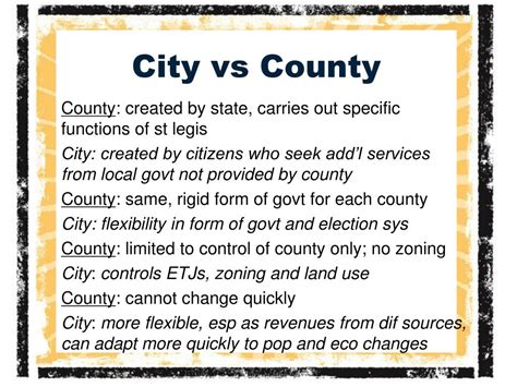 city vs county tax