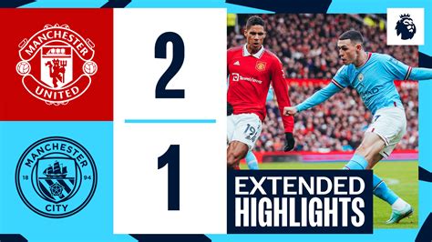 city vs united score highlights