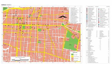 Mapa de la Ciudad de Morelia. | Download Scientific Diagram