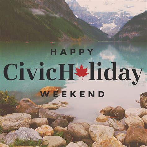 civic holiday august 7