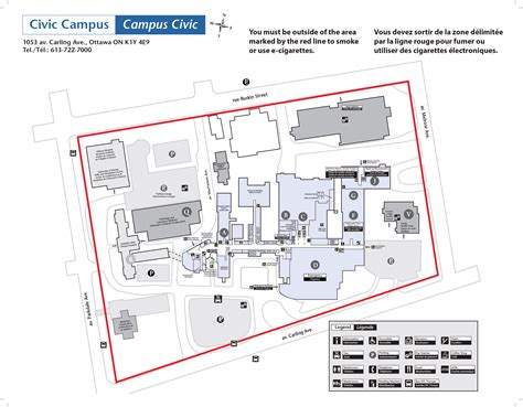 civic hospital ottawa map