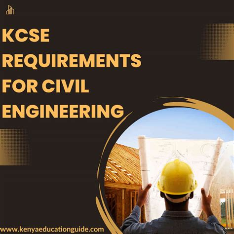 civil engineer education requirements